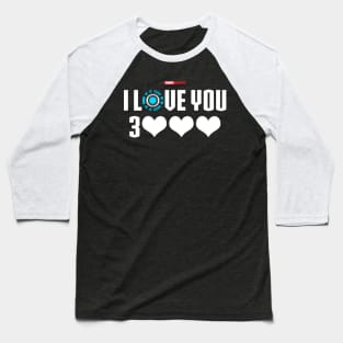 I Love You 3000 v6 (white) Baseball T-Shirt